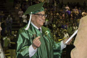 WWII veteran and respected judge returns to Mora High School to receive diploma at age 89